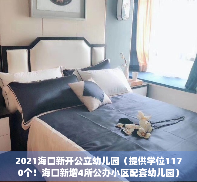 2021海口新开公立幼儿园（提供学位1170个！海口新增4所公办小区配套幼儿园）