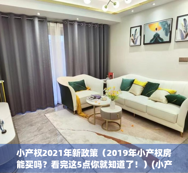 小产权2021年新政策（2019年小产权房能买吗？看完这5点你就知道了！）(小产权房最新政策2019刚3月25号)