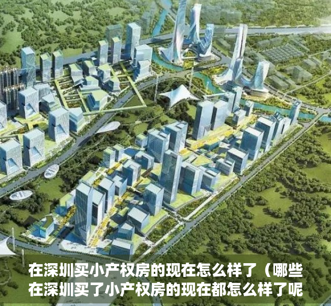 在深圳买小产权房的现在怎么样了（哪些在深圳买了小产权房的现在都怎么样了呢？）