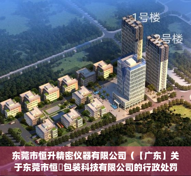 东莞市恒升精密仪器有限公司（【广东】关于东莞市恒昇包装科技有限公司的行政处罚决定书  东市监处罚[2023]220309001号）