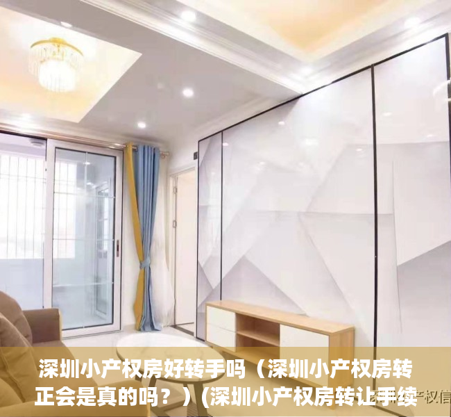 深圳小产权房好转手吗（深圳小产权房转正会是真的吗？）(深圳小产权房转让手续)