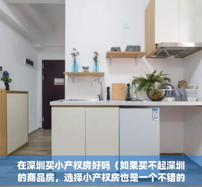 在深圳买小产权房好吗（如果买不起深圳的商品房，选择小产权房也是一个不错的选择）
