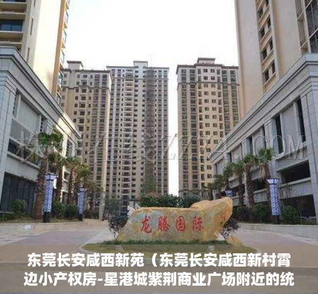 东莞长安咸西新苑（东莞长安咸西新村霄边小产权房-星港城紫荆商业广场附近的统建楼-莲城雅苑）