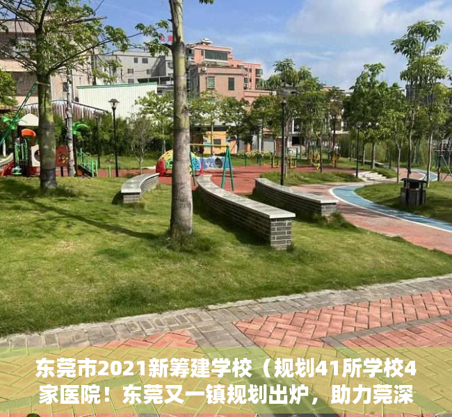 东莞市2021新筹建学校（规划41所学校4家医院！东莞又一镇规划出炉，助力莞深惠一体化）