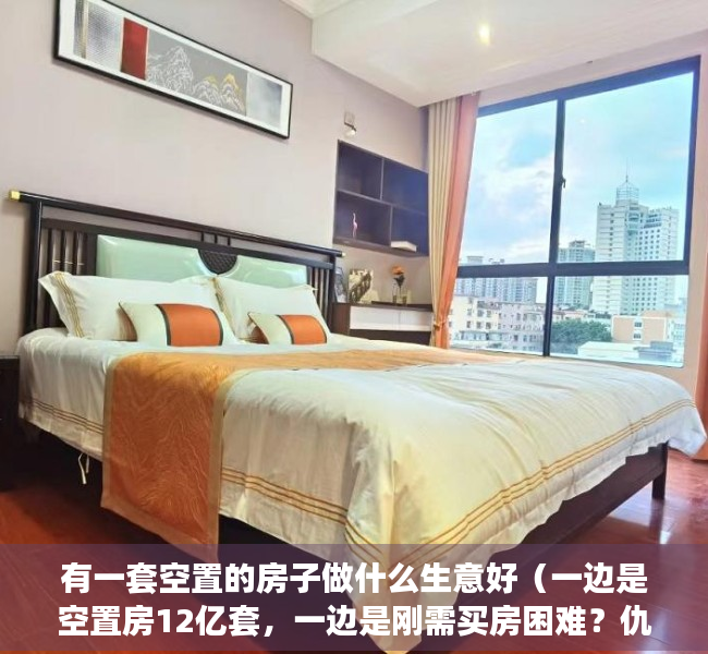 有一套空置的房子做什么生意好（一边是空置房12亿套，一边是刚需买房困难？仇保兴提出解决方案）
