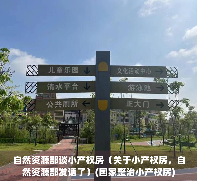 自然资源部谈小产权房（关于小产权房，自然资源部发话了）(国家整治小产权房)