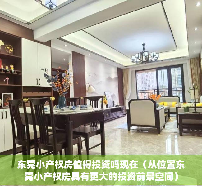 东莞小产权房值得投资吗现在（从位置东莞小产权房具有更大的投资前景空间）