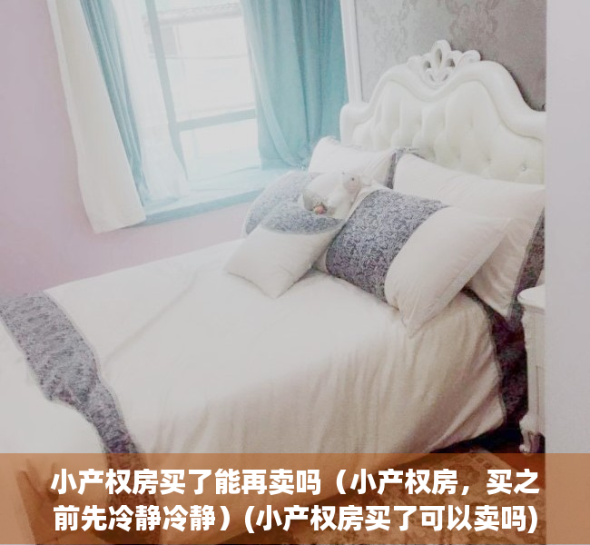 小产权房买了能再卖吗（小产权房，买之前先冷静冷静）(小产权房买了可以卖吗)