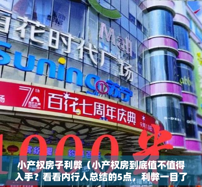 小产权房子利弊（小产权房到底值不值得入手？看看内行人总结的5点，利弊一目了然）