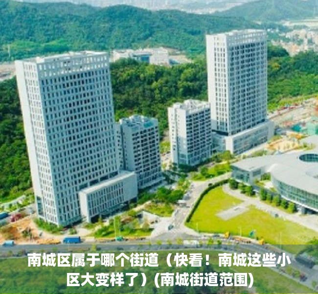 南城区属于哪个街道（快看！南城这些小区大变样了）(南城街道范围)