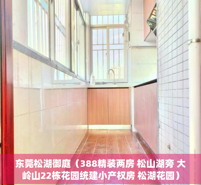 东莞松湖御庭（388精装两房 松山湖旁 大岭山22栋花园统建小产权房 松湖花园）