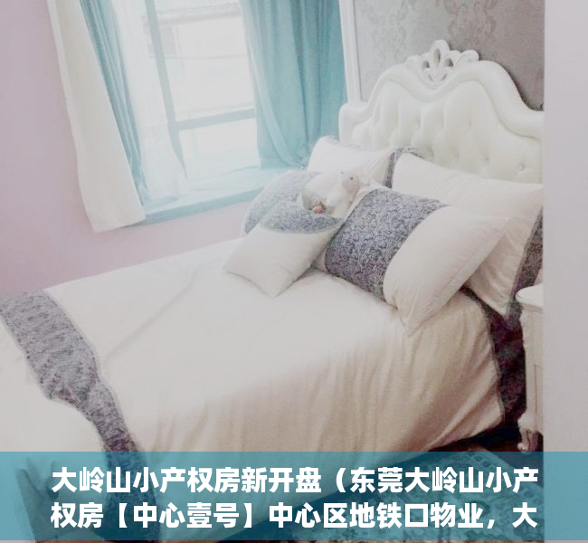 大岭山小产权房新开盘（东莞大岭山小产权房【中心壹号】中心区地铁口物业，大岭山广场旁，不看征信，无视黑名单，无条件贷款分期10年！）