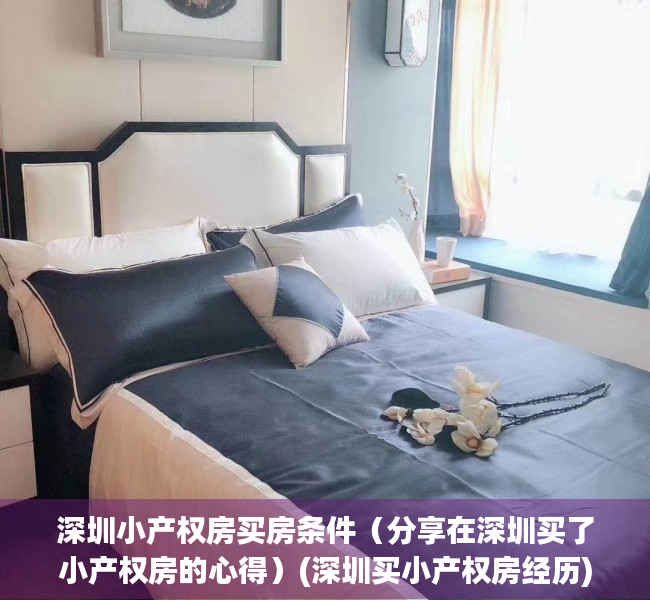 深圳小产权房买房条件（分享在深圳买了小产权房的心得）(深圳买小产权房经历)