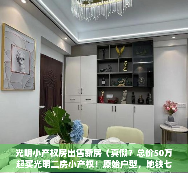 光明小产权房出售新房（真假？总价50万起买光明二房小产权！原始户型，地铁七站到南山）