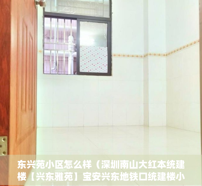 东兴苑小区怎么样（深圳南山大红本统建楼【兴东雅苑】宝安兴东地铁口统建楼小产权房-南山西丽统建楼小产权-宝安中学旁大红本统建楼-宝安灵芝公园旁统建楼）