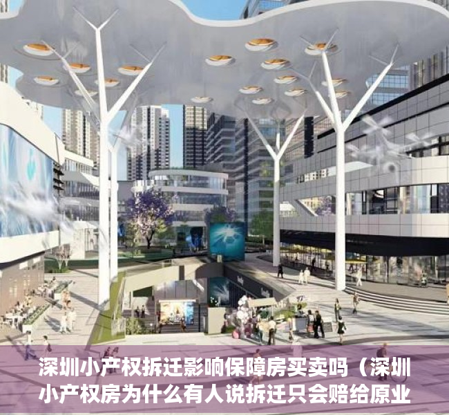 深圳小产权拆迁影响保障房买卖吗（深圳小产权房为什么有人说拆迁只会赔给原业主？需要注意什么？）