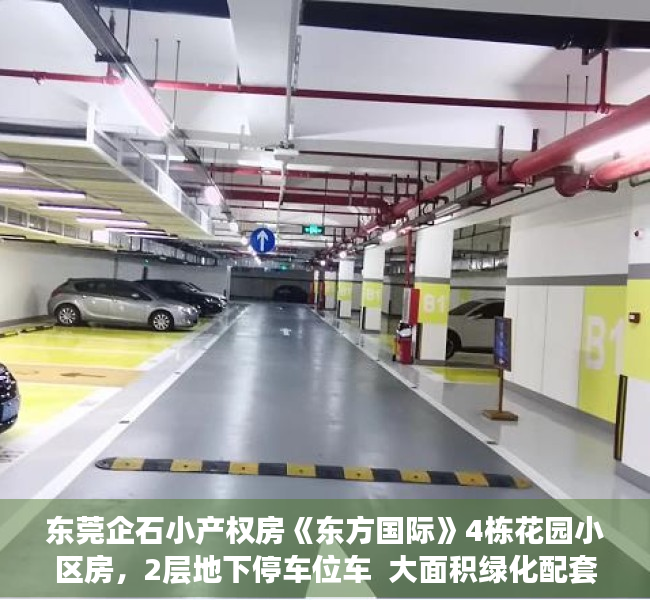 东莞企石小产权房《东方国际》4栋花园小区房，2层地下停车位车  大面积绿化配套首付2成 分期12年低利息45厘