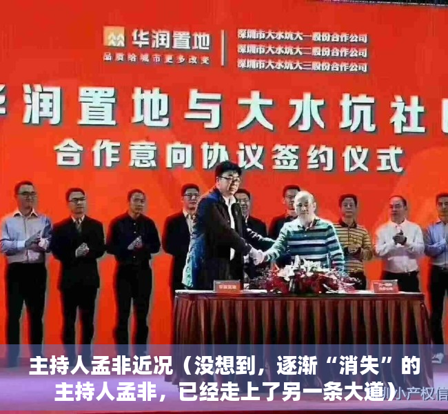 主持人孟非近况（没想到，逐渐“消失”的主持人孟非，已经走上了另一条大道）
