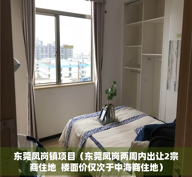 东莞凤岗镇项目（东莞凤岗两周内出让2宗商住地  楼面价仅次于中海商住地）