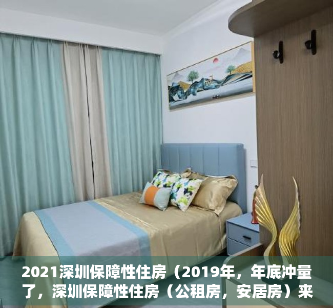 2021深圳保障性住房（2019年，年底冲量了，深圳保障性住房（公租房，安居房）来了）