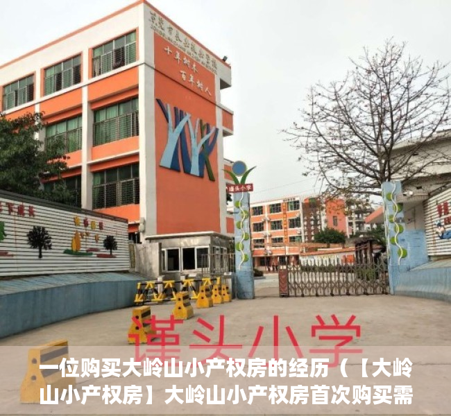 一位购买大岭山小产权房的经历（【大岭山小产权房】大岭山小产权房首次购买需要注意哪些？）