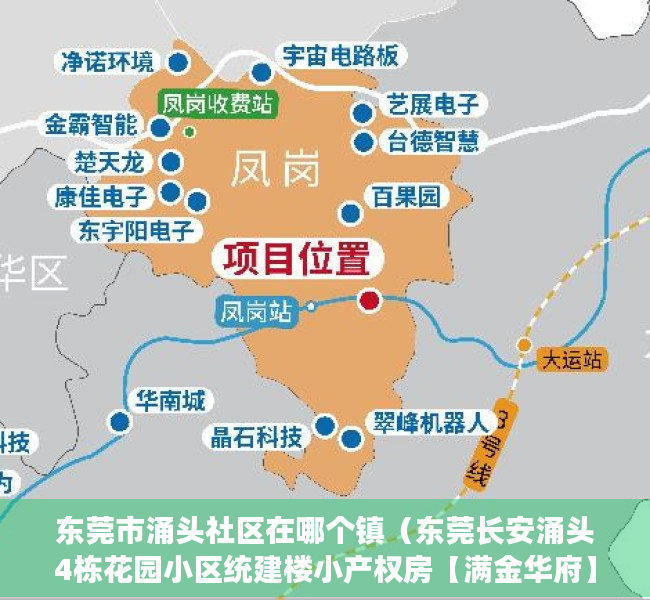 东莞市涌头社区在哪个镇（东莞长安涌头4栋花园小区统建楼小产权房【满金华府】现房出售长安文天祥公园旁边在卖花园小区统建楼小产权房出售现房可分期）