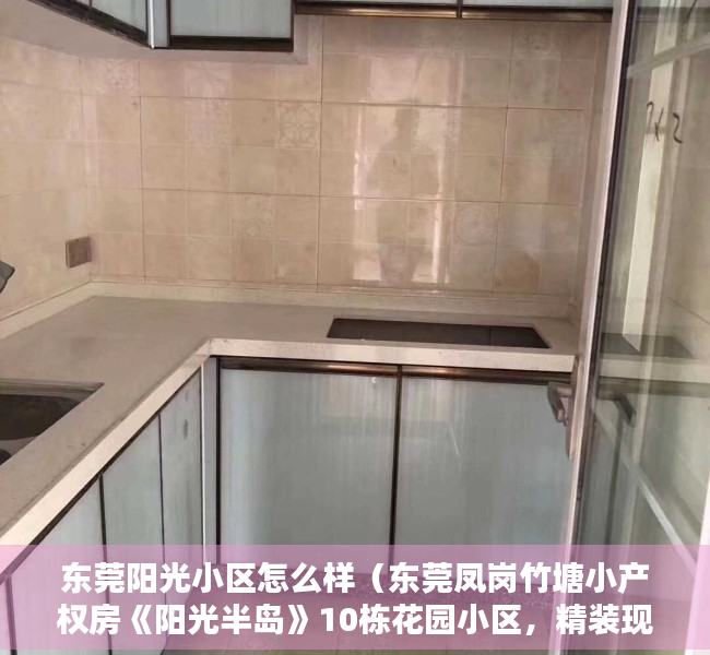 东莞阳光小区怎么样（东莞凤岗竹塘小产权房《阳光半岛》10栋花园小区，精装现房）