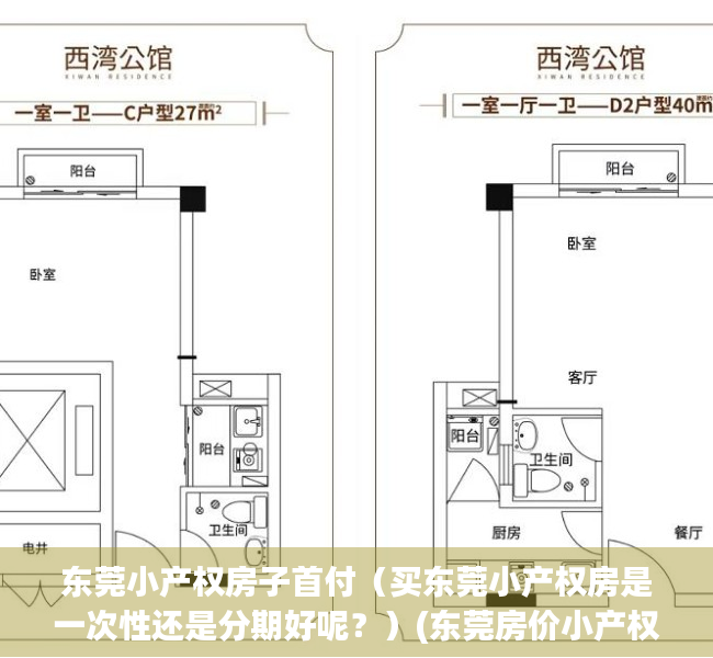 东莞小产权房子首付（买东莞小产权房是一次性还是分期好呢？）(东莞房价小产权)