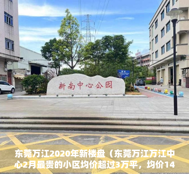 东莞万江2020年新楼盘（东莞万江万江中心2月最贵的小区均价超过3万平，均价14302元平）