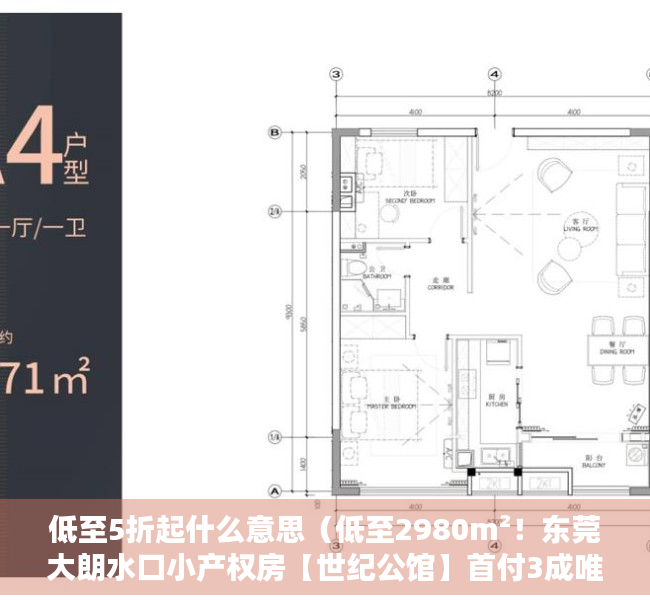 低至5折起什么意思（低至2980m²！东莞大朗水口小产权房【世纪公馆】首付3成唯一可分期15年楼盘）