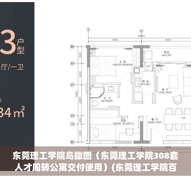 东莞理工学院鸟瞰图（东莞理工学院308套人才周转公寓交付使用）(东莞理工学院百度贴吧)