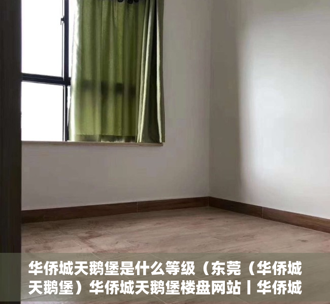华侨城天鹅堡是什么等级（东莞（华侨城天鹅堡）华侨城天鹅堡楼盘网站丨华侨城天鹅堡楼盘详情最新房价）