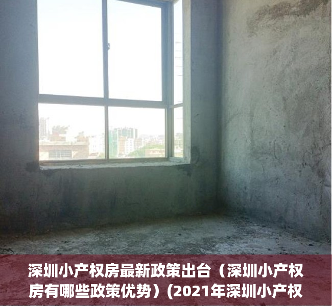 深圳小产权房最新政策出台（深圳小产权房有哪些政策优势）(2021年深圳小产权房新政策)