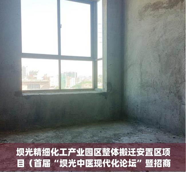 坝光精细化工产业园区整体搬迁安置区项目（首届“坝光中医现代化论坛”暨招商大会在深圳葵涌举办）