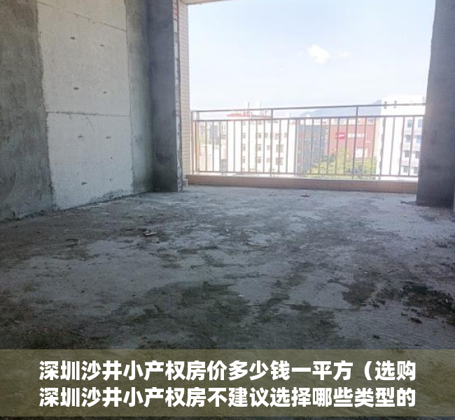 深圳沙井小产权房价多少钱一平方（选购深圳沙井小产权房不建议选择哪些类型的？）