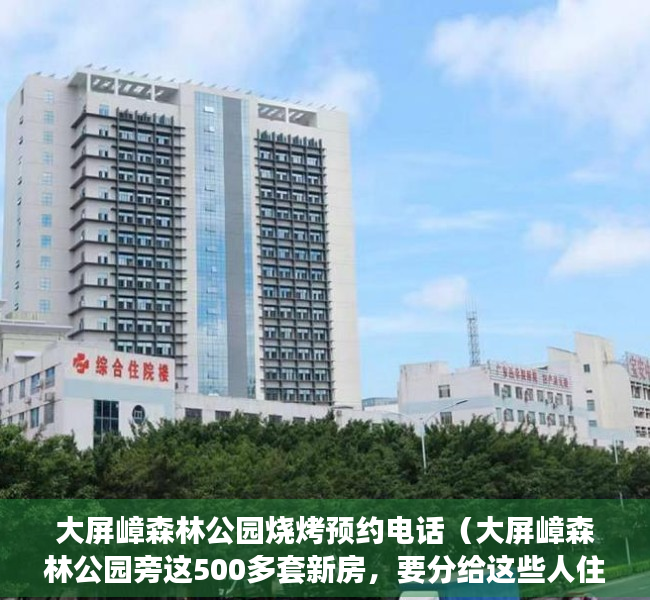 大屏嶂森林公园烧烤预约电话（大屏嶂森林公园旁这500多套新房，要分给这些人住……）