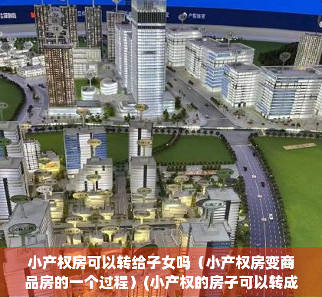 小产权房可以转给子女吗（小产权房变商品房的一个过程）(小产权的房子可以转成大产权吗)