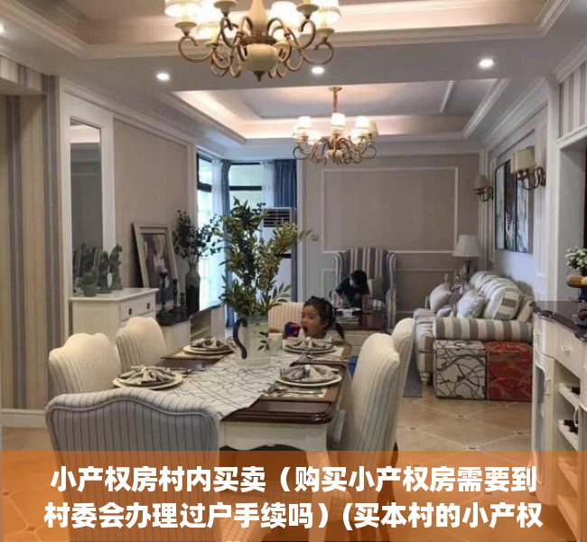 小产权房村内买卖（购买小产权房需要到村委会办理过户手续吗）(买本村的小产权)