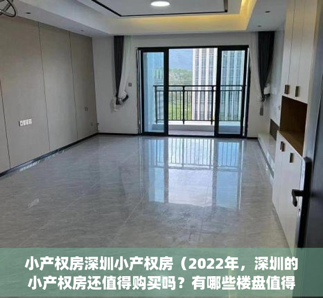 小产权房深圳小产权房（2022年，深圳的小产权房还值得购买吗？有哪些楼盘值得关注？）