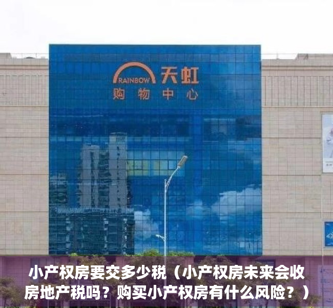 小产权房要交多少税（小产权房未来会收房地产税吗？购买小产权房有什么风险？）
