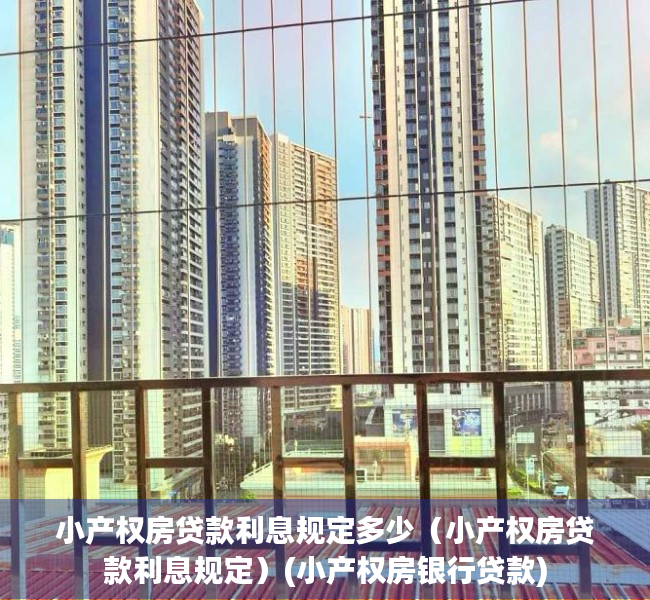 小产权房贷款利息规定多少（小产权房贷款利息规定）(小产权房银行贷款)