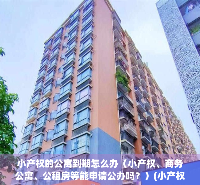小产权的公寓到期怎么办（小产权、商务公寓、公租房等能申请公办吗？）(小产权单身公寓到期怎么办)