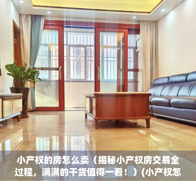 小产权的房怎么卖（揭秘小产权房交易全过程，满满的干货值得一看！）(小产权怎么出售)