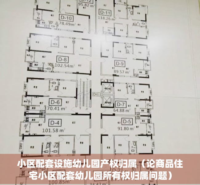 小区配套设施幼儿园产权归属（论商品住宅小区配套幼儿园所有权归属问题）