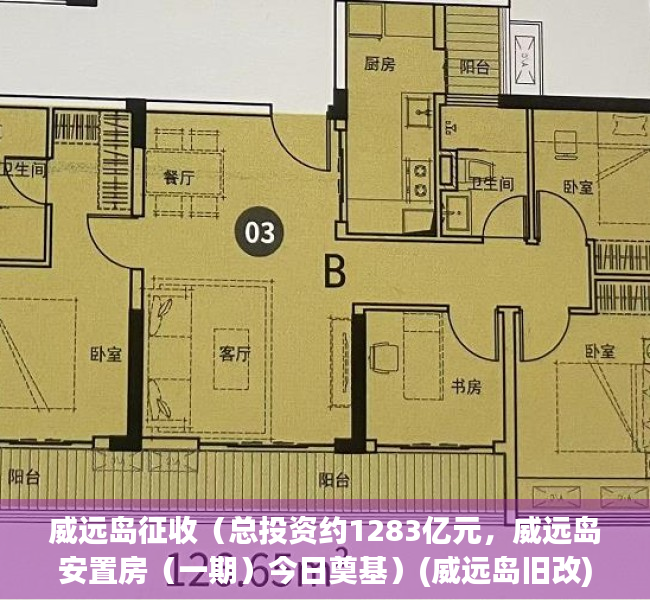 威远岛征收（总投资约1283亿元，威远岛安置房（一期）今日奠基）(威远岛旧改)
