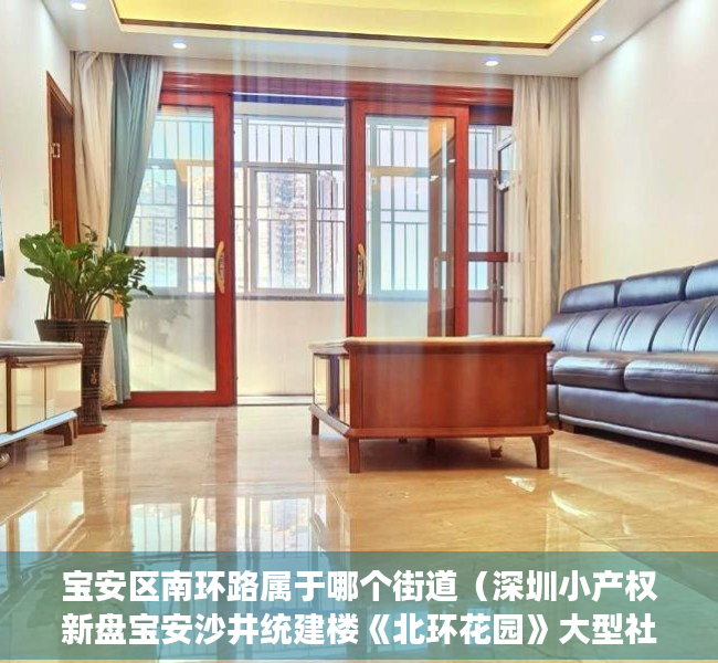 宝安区南环路属于哪个街道（深圳小产权新盘宝安沙井统建楼《北环花园》大型社区 大型停车区 双地铁口  可落深户，通天然气 地铁11号线，地铁18号线上寮学校）