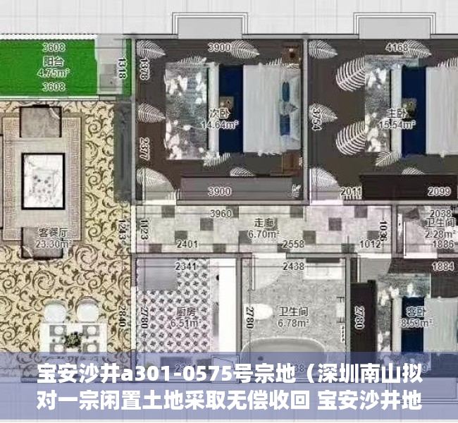 宝安沙井a301-0575号宗地（深圳南山拟对一宗闲置土地采取无偿收回 宝安沙井地块规划调整）