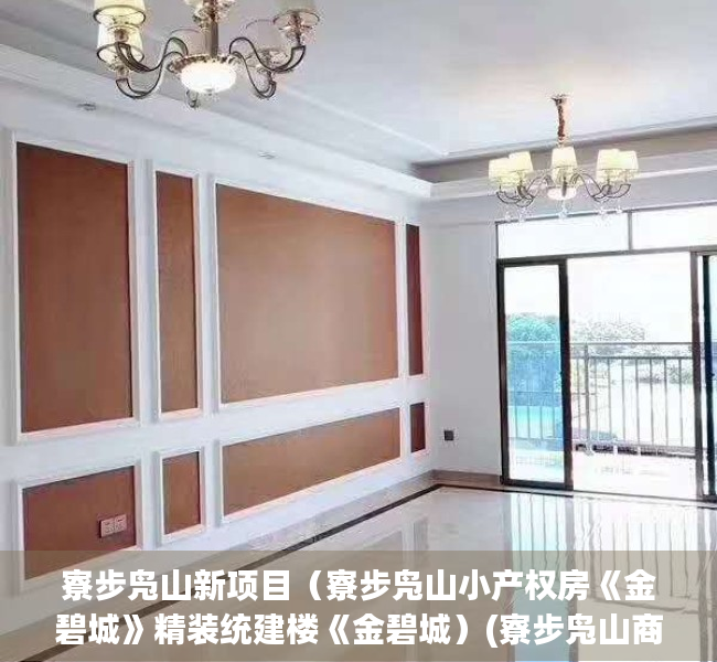 寮步凫山新项目（寮步凫山小产权房《金碧城》精装统建楼《金碧城）(寮步凫山商业街)