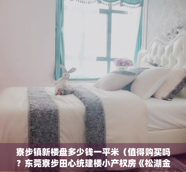寮步镇新楼盘多少钱一平米（值得购买吗？东莞寮步田心统建楼小产权房《松湖金湾》均价：4200㎡出售，寮步镇区中心地段集资房 无敌采光 名校为邻 70年产权）