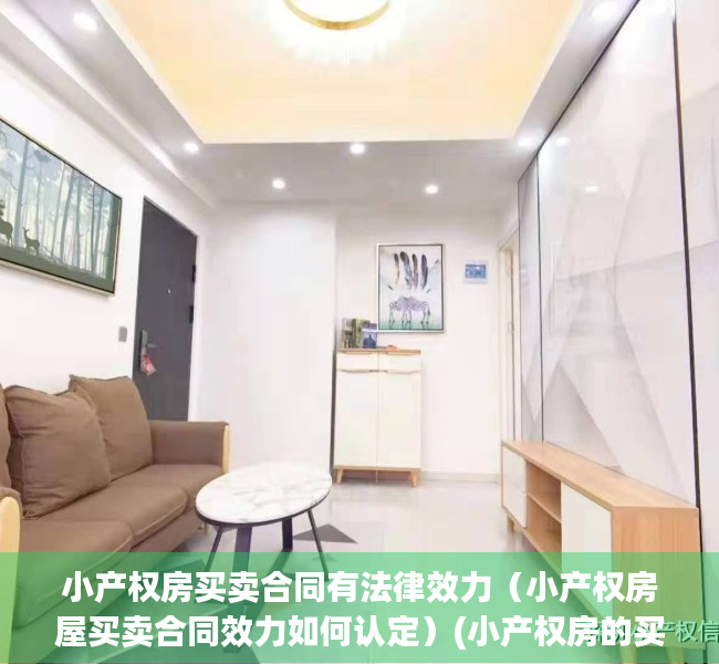 小产权房买卖合同有法律效力（小产权房屋买卖合同效力如何认定）(小产权房的买卖合同效力)